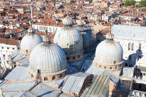 Дивовижні базиліки Сан-Марко у Венеції — стокове фото