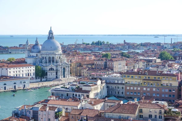 Η πόλη της Βενετίας - καταπληκτική εναέρια άποψη — Φωτογραφία Αρχείου