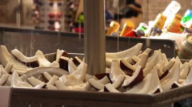 Campanile Kulesi ve Doges Sarayı'nda St. Marks Meydanı Venedik İtalya