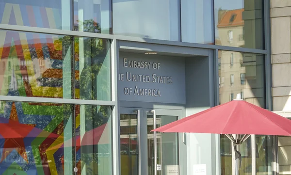 Embajada de los Estados Unidos en Berlín — Foto de Stock