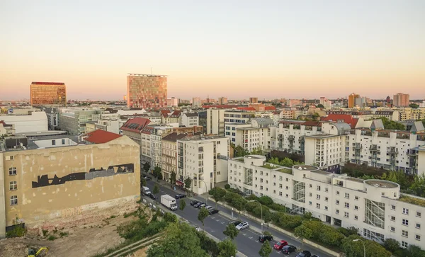 Vue aérienne sur la ville de Berlin Allemagne — Photo