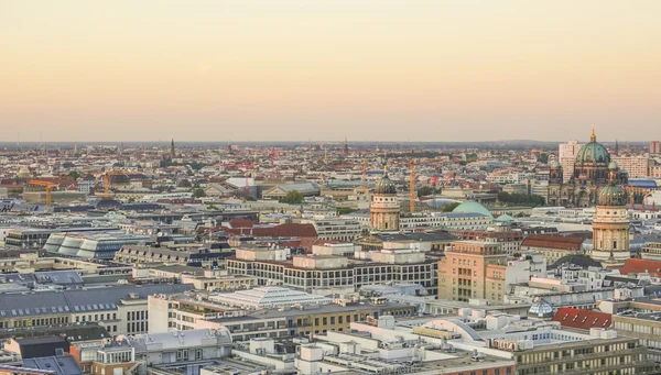 Flygfoto över staden Berlin Tyskland — Stockfoto