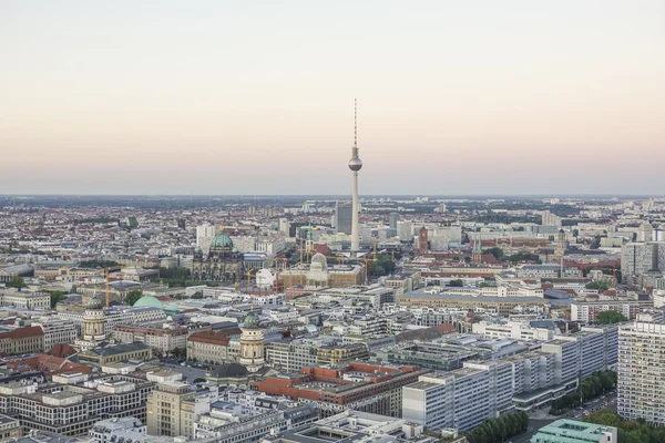 Widok z lotu ptaka na miasto Berlin Niemcy — Zdjęcie stockowe