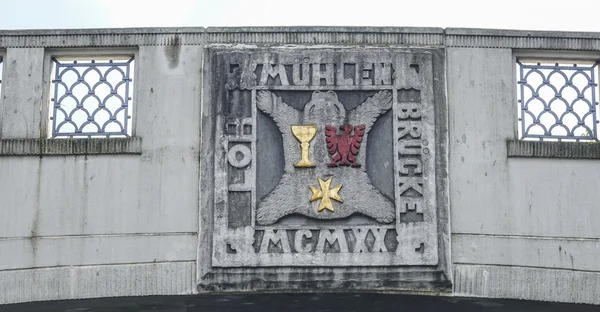 Emblema de Berlim Neukoelln — Fotografia de Stock