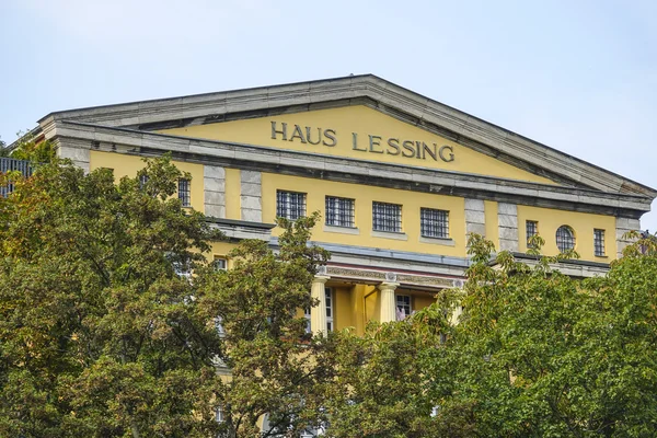 Casa de Lessing famosa em Berlim Haus Lessing — Fotografia de Stock