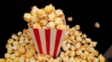 Taze patlamış mısır - yakın çekim