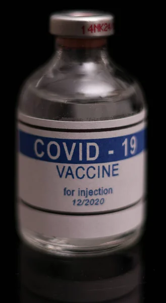 Corona Vaccine - Covid 19 vaccine isolated bottle