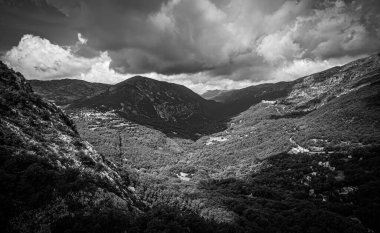 Fransa 'daki Prealpes D Azur Ulusal Parkı - muhteşem bir yer.