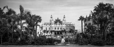 Monako 'daki ünlü kumarhane - Monte CARLO şehri - 11 Temmuz 2020