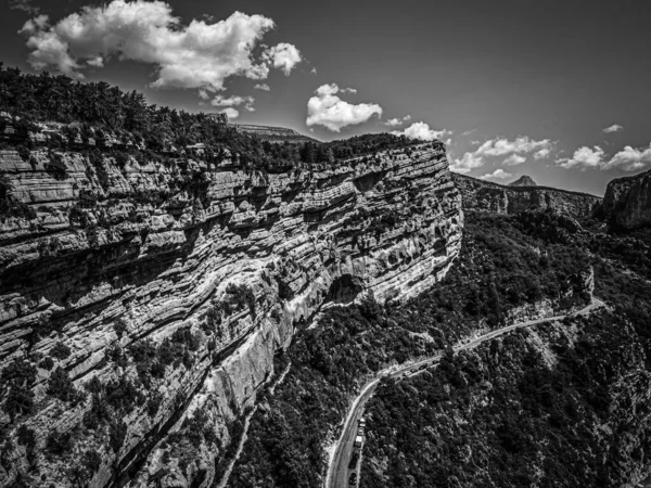 Le Canyon du Verdon dans les Alpes françaises — Photo