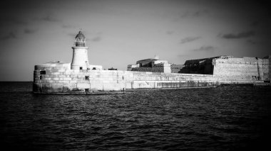 Valletta 'daki Fort Rikasoli - MALTA, MALTA - 5 Mart 2020