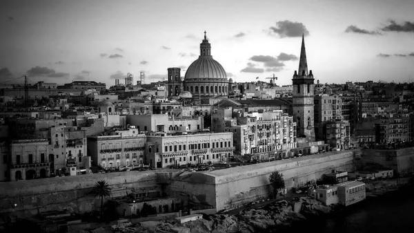 Valletta a capital de Malta de cima — Fotografia de Stock