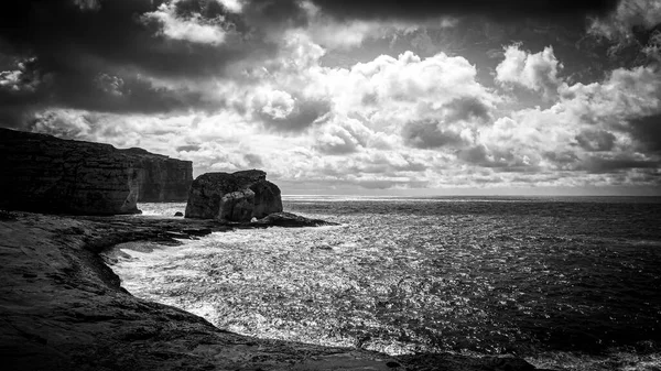 Die Insel Gozo - Malta von oben — Stockfoto