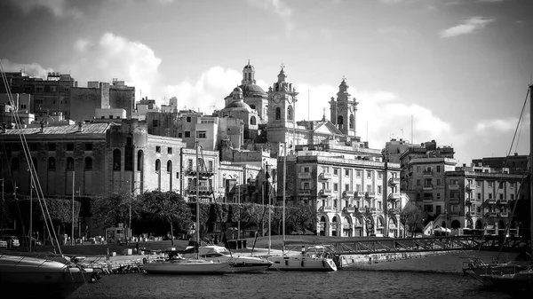 Miasta Valletty - stolica Malty - MALTA, MALTA - 5 marca 2020 — Zdjęcie stockowe