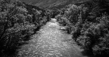 Fransız Alplerindeki Verdon Nehri