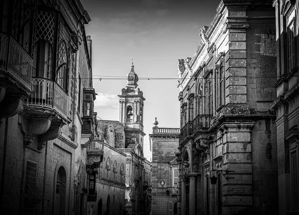 Cityscapes of Mdina - a antiga capital de Malta — Fotografia de Stock