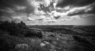 Fransa 'daki Prealpes D Azur Ulusal Parkı - muhteşem bir yer.
