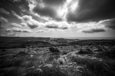 Fransa 'daki Prealpes D Azur Ulusal Parkı - muhteşem bir yer.