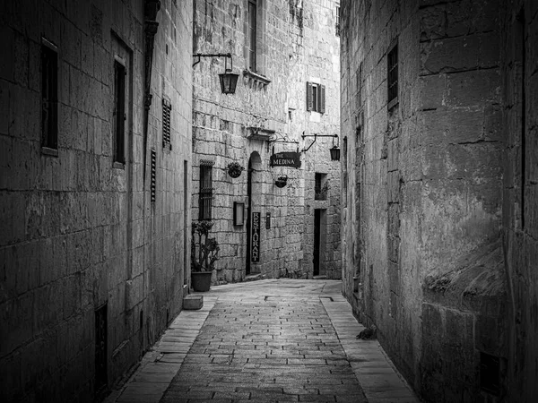 Wunderbares Mdina - die antike Stadt und ehemalige Hauptstadt Maltas — Stockfoto