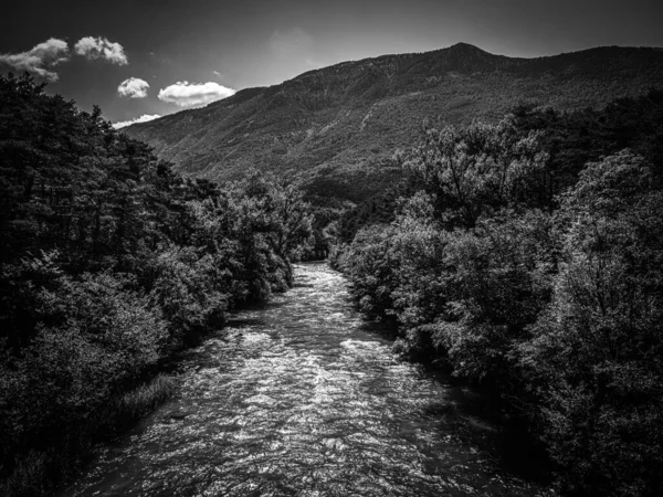 Nádherná příroda Francie - Verdonský kaňon — Stock fotografie