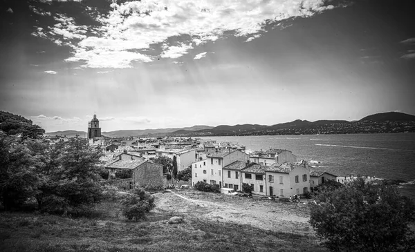 Historická čtvrť Saint Tropez — Stock fotografie