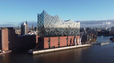 Hamburg 'un en ünlü binası - Elbphilharmonie Konser Salonu