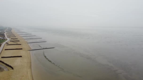 De Waddenzee in Duitsland is een Unesco Heritage Site — Stockvideo