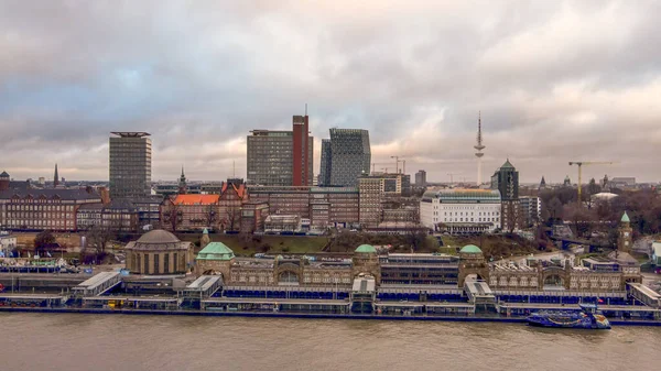 Distrito de Harbour City chamado Hafencity em Hamburgo — Fotografia de Stock