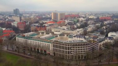 Amazon manzaralı Hamburg Almanya şehri