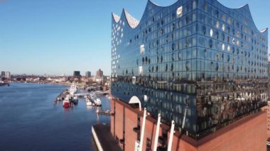 Hamburg Elbphilharmonie Konser Salonu - HAMBURG, Almanya - 25 Aralık 2020