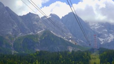 Bavyera ve Allgau 'daki tipik manzara - Alman Alpleri