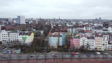 Hamburg şehrinin ünlü Hafen Sokağı