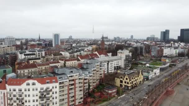 Okres Hamburk St. Pauli v přístavu — Stock video
