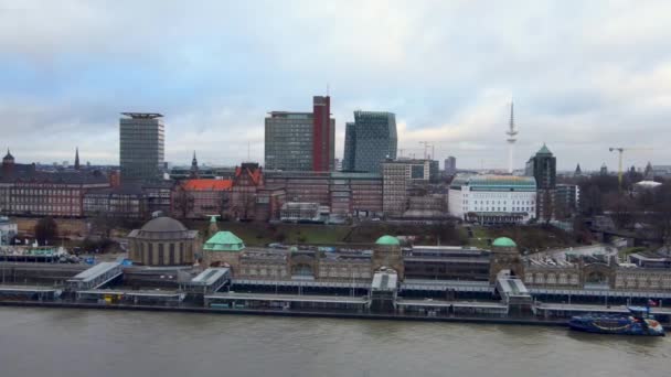 Erstaunlicher Blick über die Stadt Hamburg