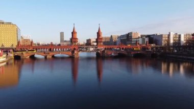 Gökyüzünden Berlin 'in güzel şehri - hava manzarası