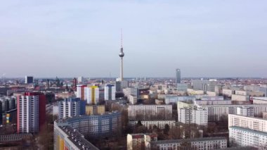 Berlin üzerinde harika bir hava manzarası