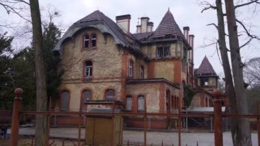 Almanya 'da ünlü Kayıp Yer Beelitz Heilstaetten