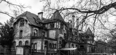 Almanya 'da ünlü Kayıp Yer Beelitz Heilstaetten