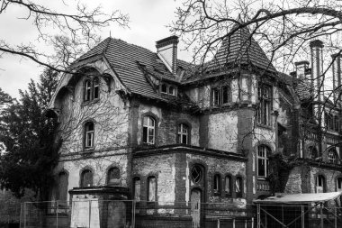 Almanya 'da ünlü Kayıp Yer Beelitz Heilstaetten