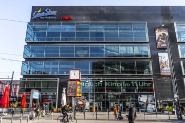 Berlin 'deki Sinema Yıldızı Sineması - Berlin Şehri, Almanya - 11 Mart 2021