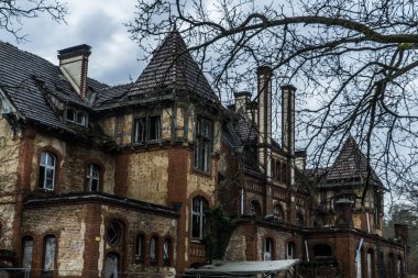 Almanya 'da ünlü Kayıp Yer Beelitz Heilstaetten