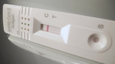 Sars COV 2 Hızlı Test - Covid-19 Antijen Testi - FRANKFURT, Almanya - 23 Mart 2021
