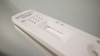 Sars COV 2 Hızlı Test - Covid-19 Antijen Testi - FRANKFURT, Almanya - 23 Mart 2021