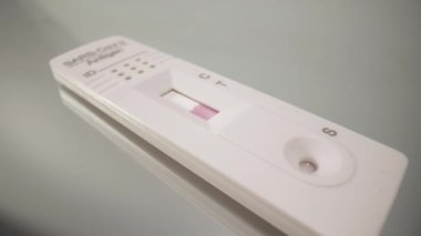 Sars COV 2 Hızlı Test - Covid-19 Antijen Testi - FRANKFURT, Almanya - 23 Mart 2021