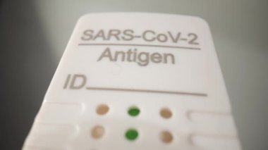 Sars COV 2 Hızlı Test - Covid-19 Antijen Testi - FRANKFURT, Almanya - 23 Mart 2021