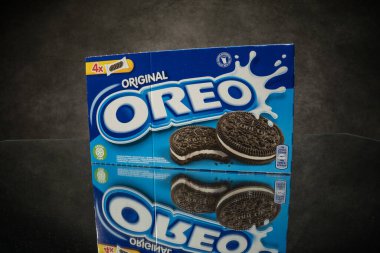 Oreo Kurabiyeleri Paketi - FRANKFURT, Almanya - 24 Mart 2021