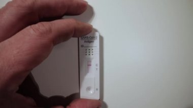 Covid-19 Rapid Testi negatif sonuç verdi