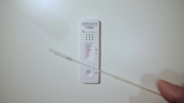 Covid-19 Rapid Testi negatif sonuç verdi