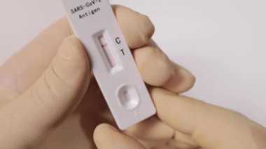 Sars Cov2 - Antijen Hızlı Testi negatif sonuç veriyor - Civid-19 yok
