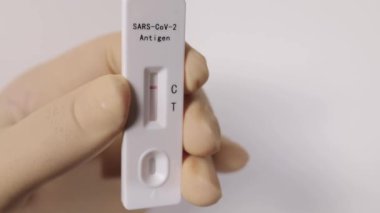 Sars Cov2 - Antijen Hızlı Testi negatif sonuç veriyor - Civid-19 yok